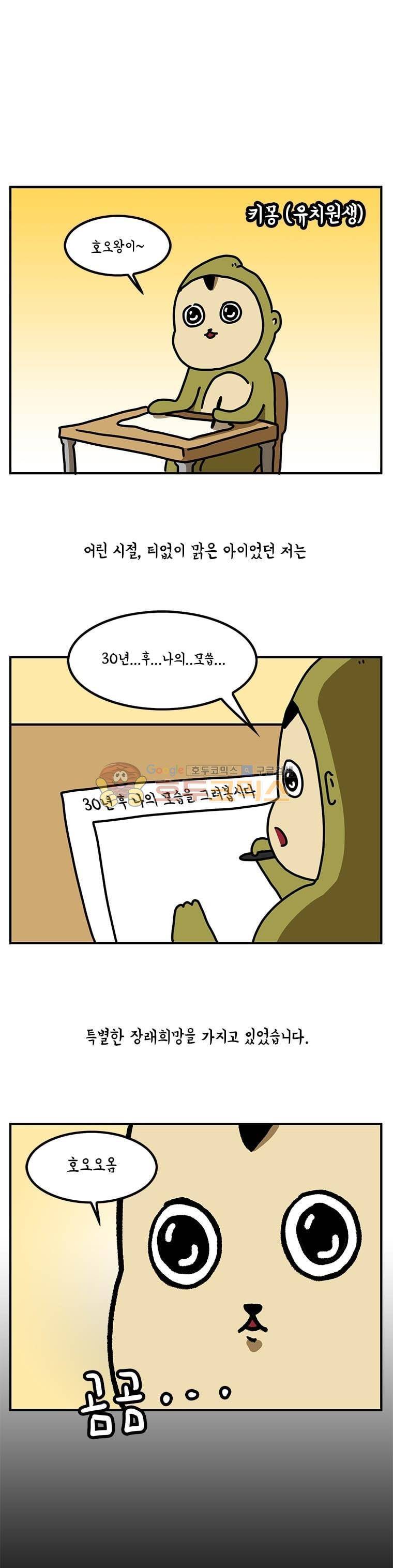 키몽의 호구로운 생활 11화 - 공룡박사의 꿈 1
