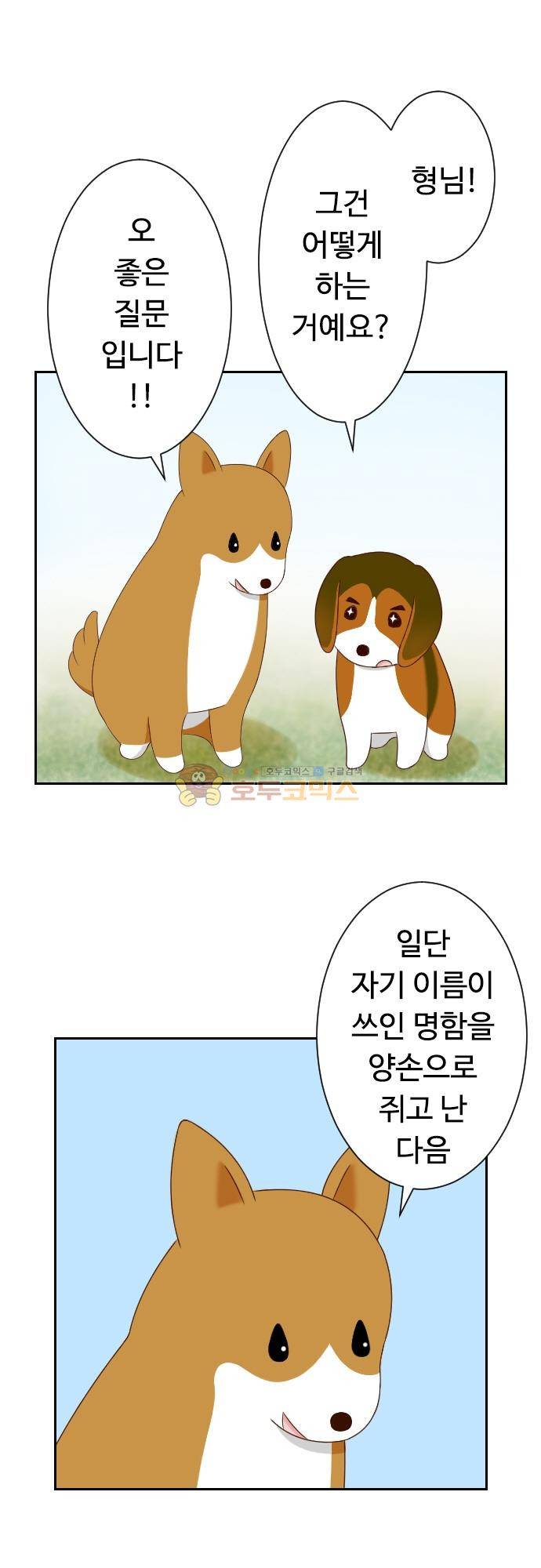 화이트 포메 92화 - 명함 3