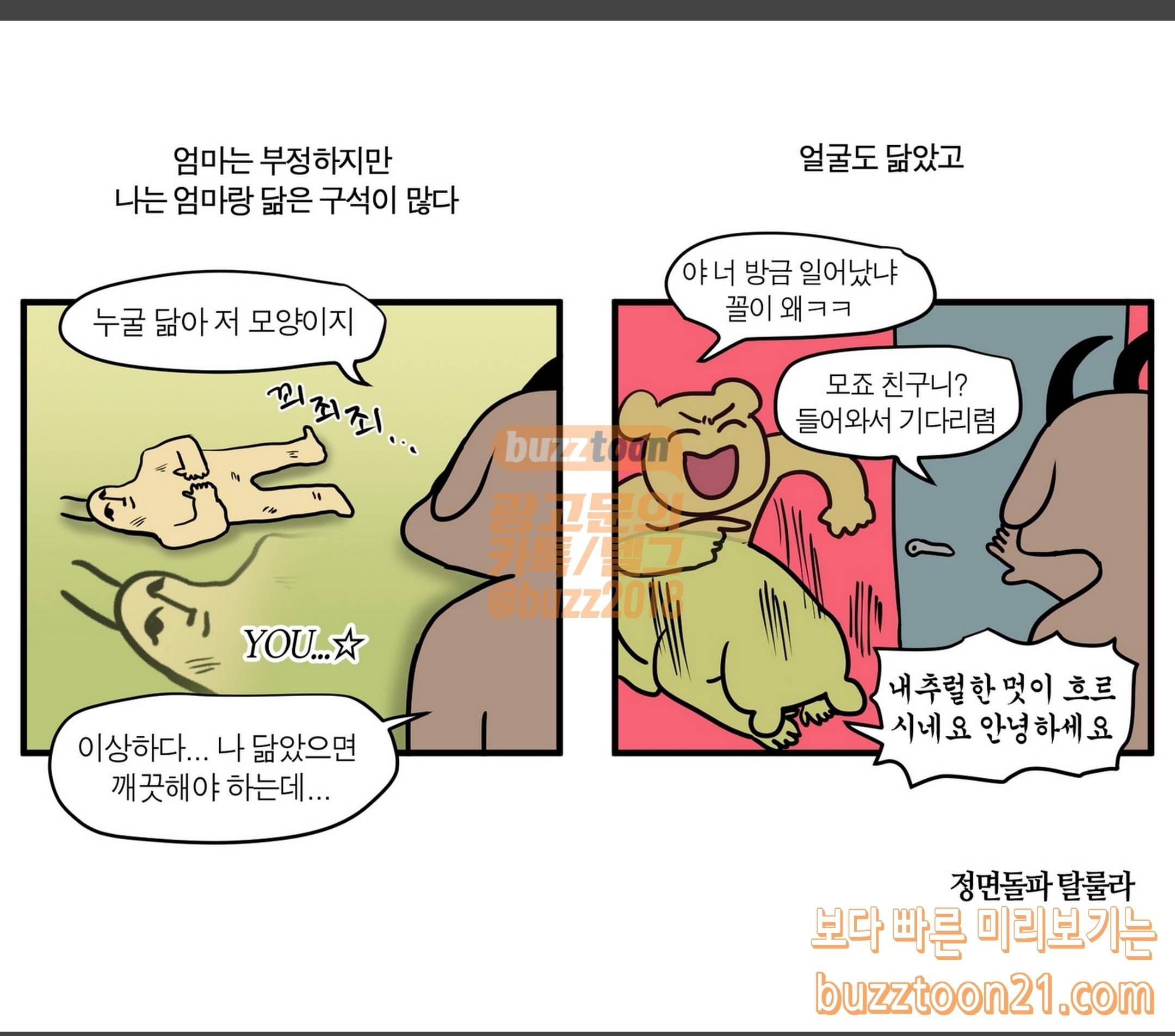 모죠의 일지 엄마랑 닮았네 3