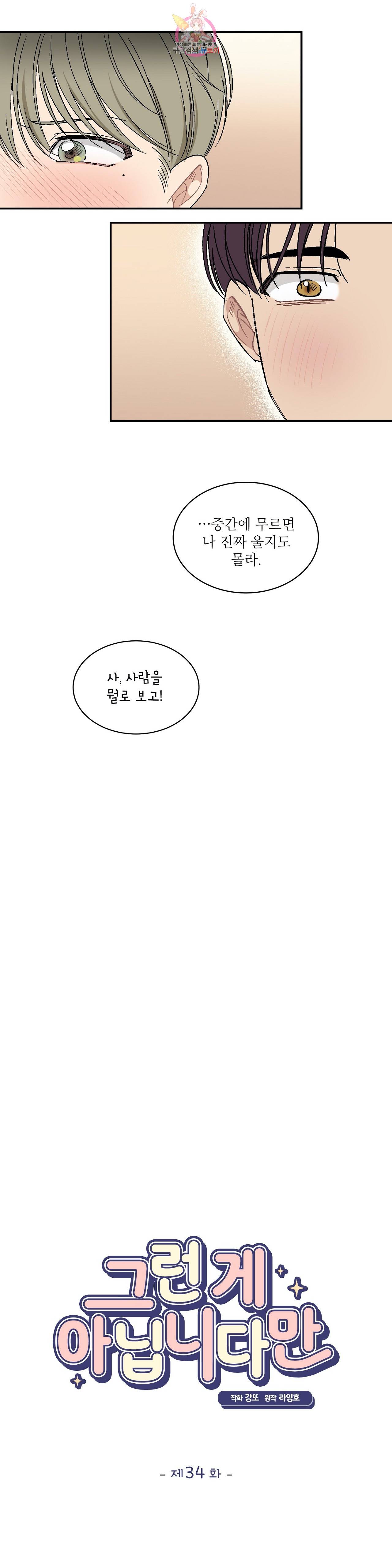 그런 게 아닙니다만  34화 2