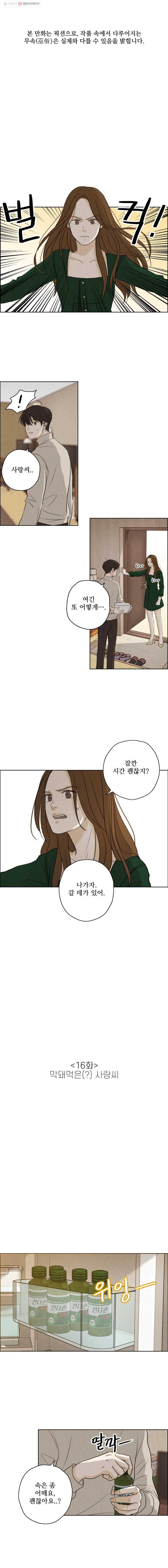 신랑이 사라졌다 16화 막돼먹은(?) 사랑씨 1