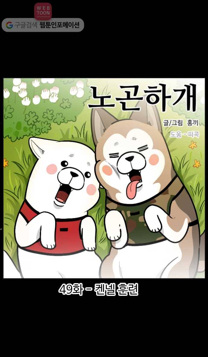노곤하개 49화 켄넬훈련 1