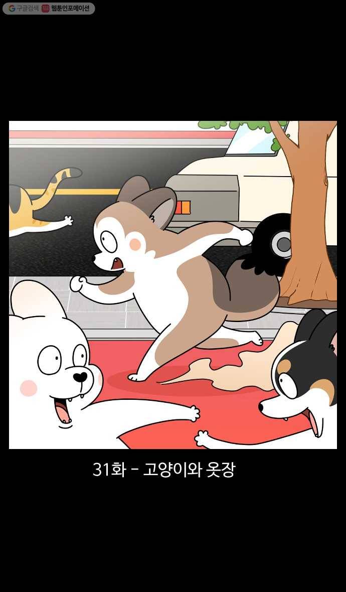 노곤하개 시즌4 31화 고양이와 옷장 1