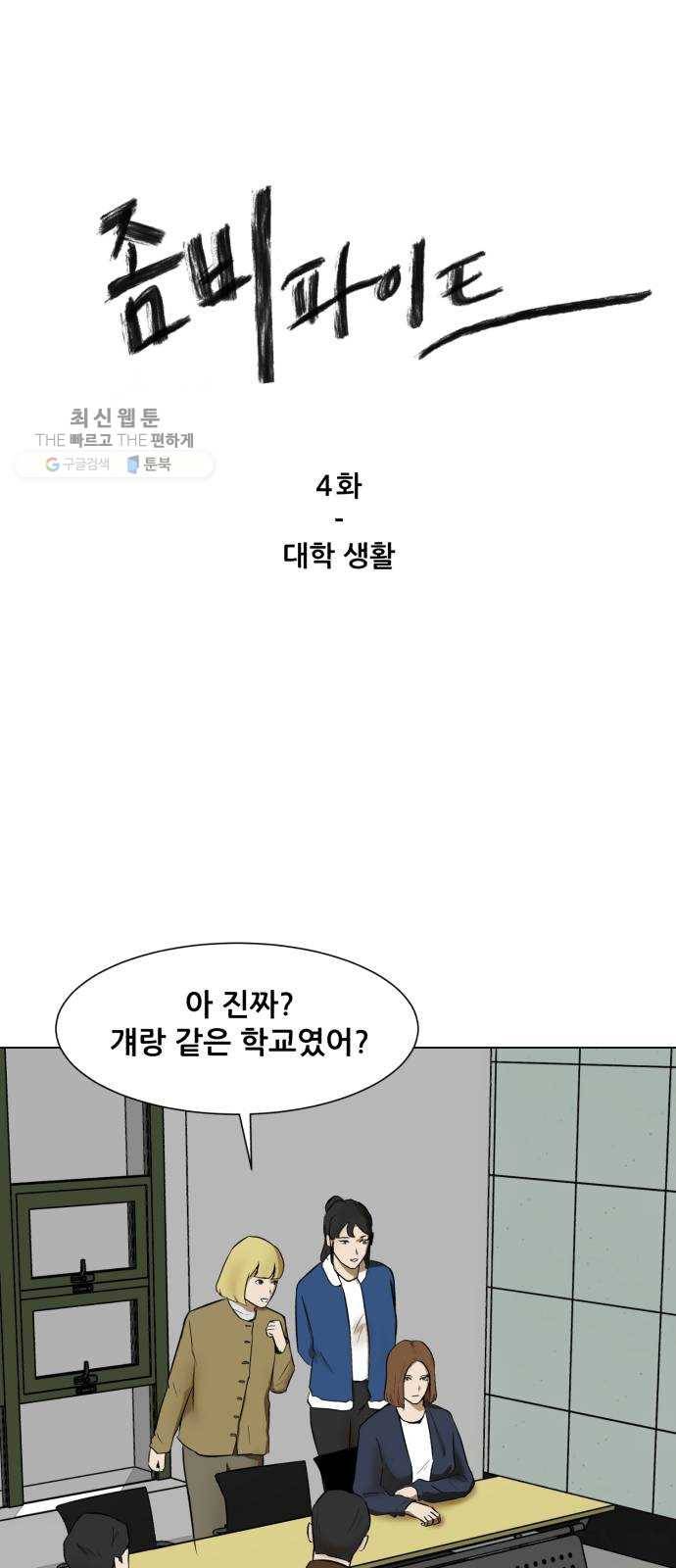 좀비 파이트 4화 - 대학생활 1