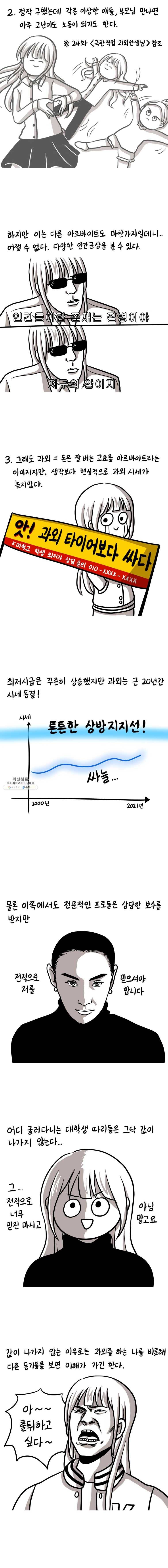 쓰레기 머학생 106화 과외:쉽지 않음 3