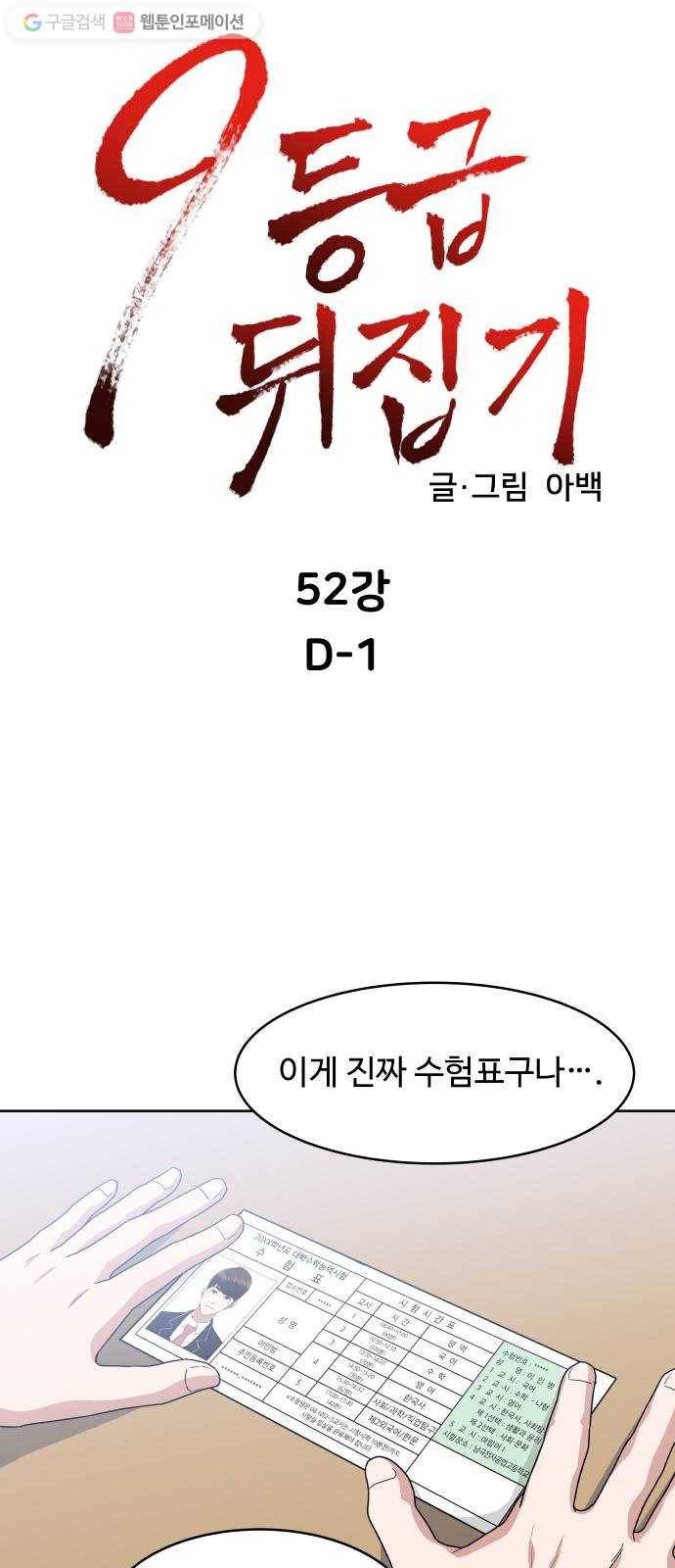 9등급 뒤집기 52화 D-1 8