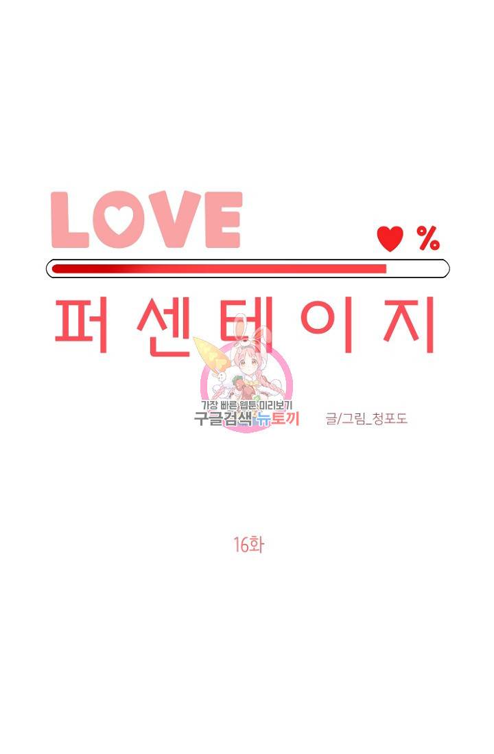 LOVE 퍼센테이지 16화 1