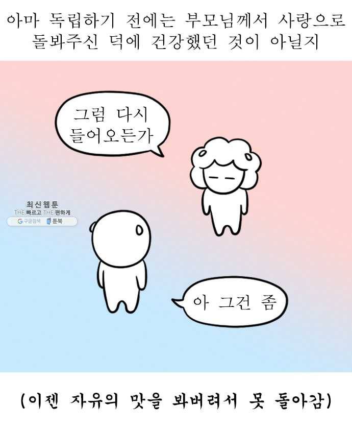 독립일기 100화 독립을 돌아보며 15