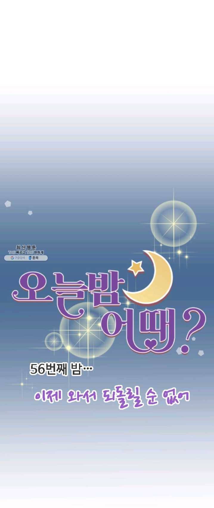 오늘 밤 어때? 56번째 밤... 이제 와서 되돌릴 순 없어 6