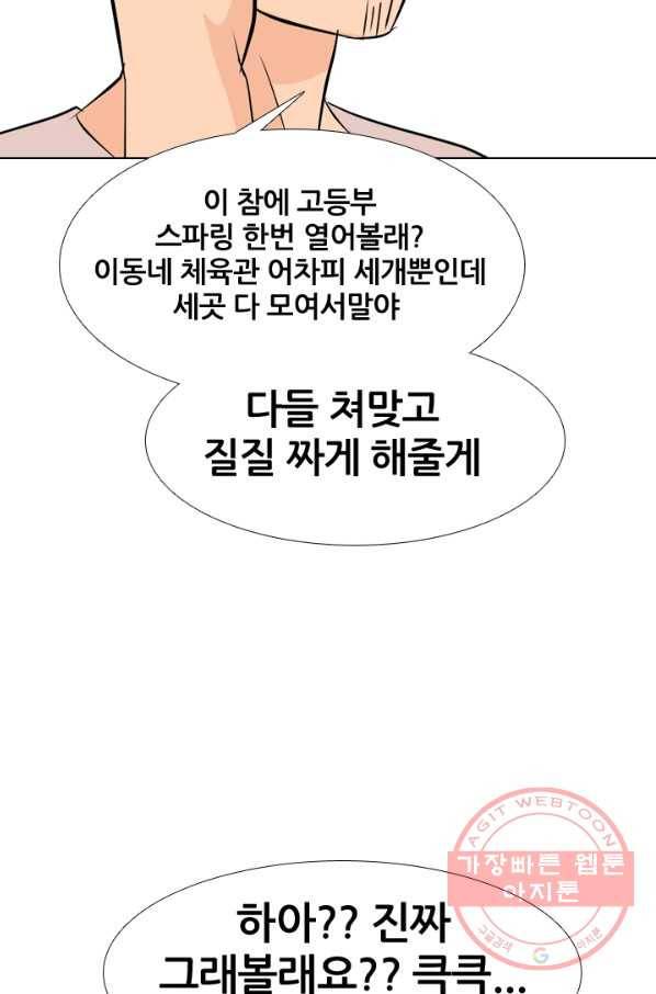 고교전설 174화 황금루키 대격돌 5