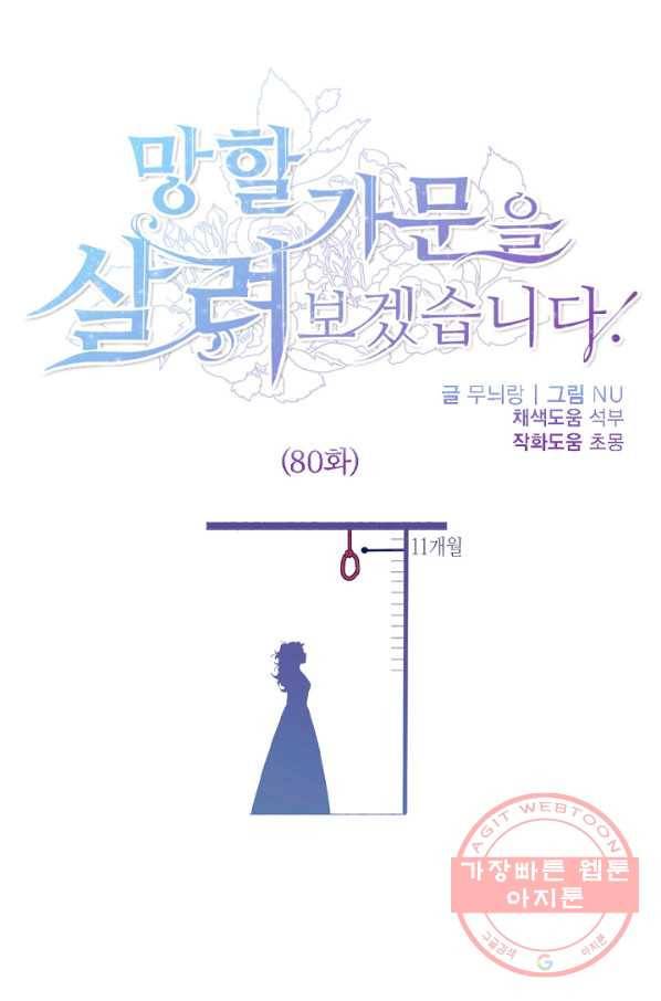 망할가문을 살려보겠습니다 80화 1