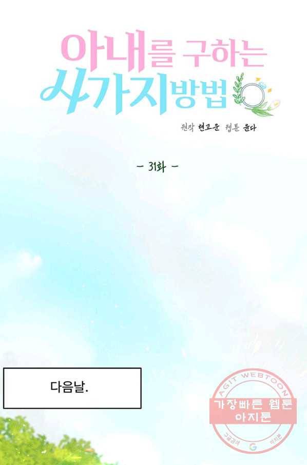 아내를 구하는 4가지 방법 31화 28