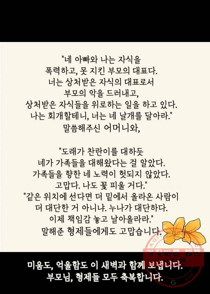 찬란하지 않아도 괜찮아, 새벽 에필로그. 이 길 끝에서 29
