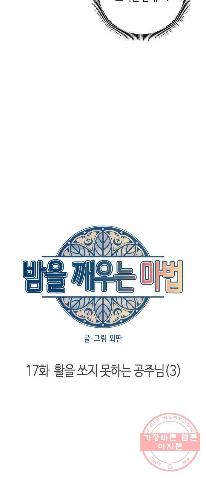 밤을 깨우는 마법 17화 활을 쏘지 못하는 공주님(3) 3