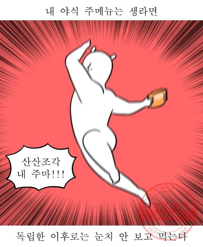 독립일기 시즌2 56화 야식 참기 6