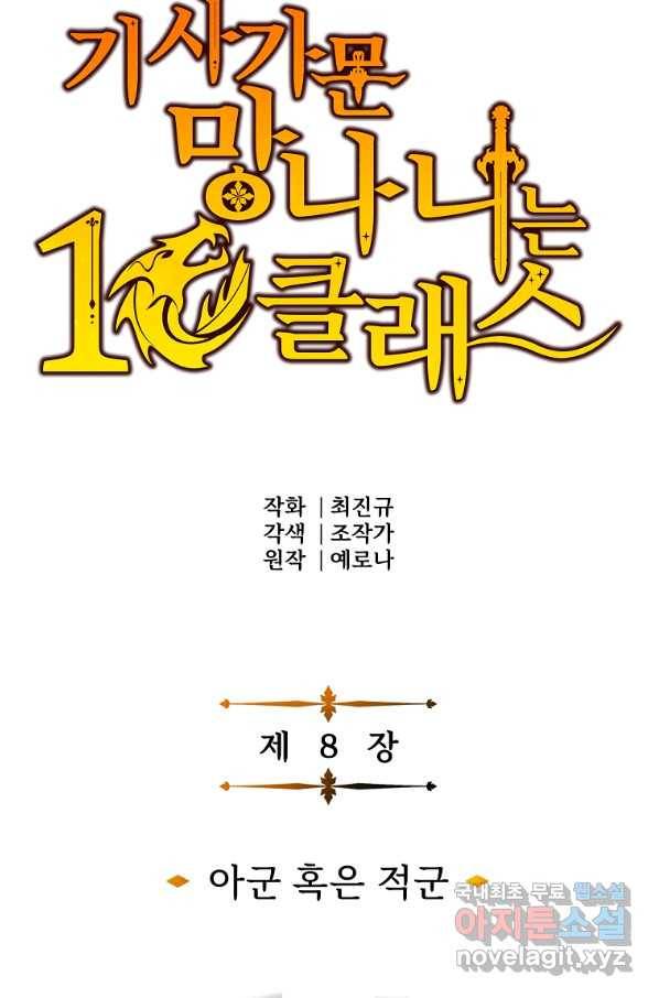 기사가문 망나니는 10클래스 8화 9
