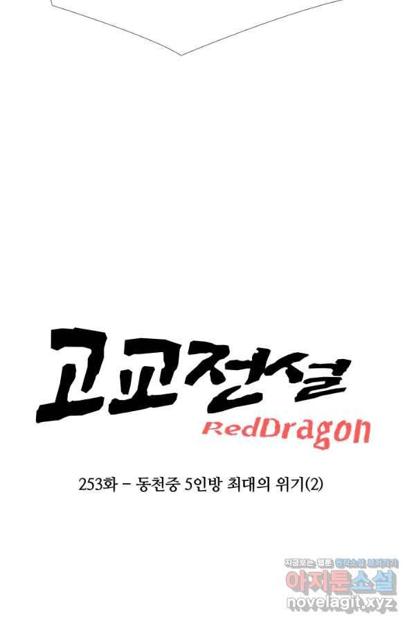 고교전설 253화 동천중 5인방 최대의 위기(2) 7