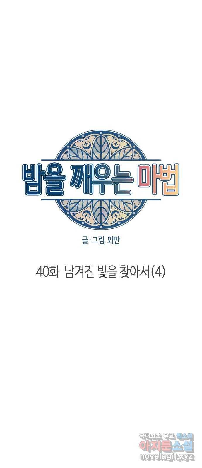밤을 깨우는 마법 40화 남겨진 빛을 찾아서(4) 40