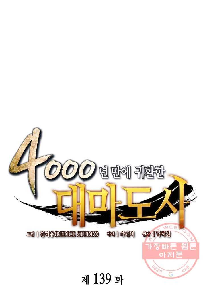4000년 만에 귀환한 대마도사 139화 1