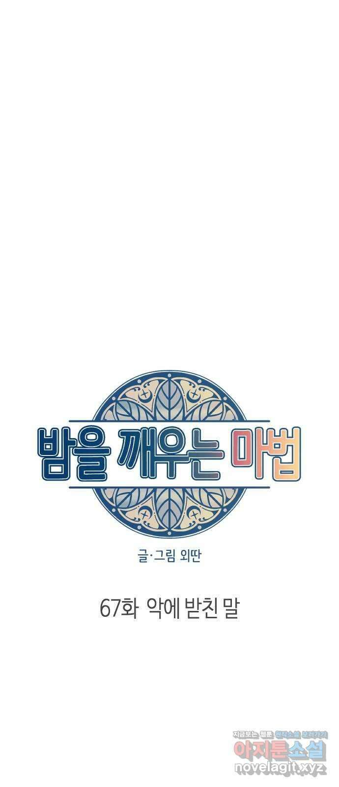 밤을 깨우는 마법 67화 악에 받친 말 45