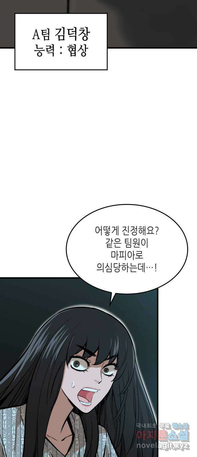 밀실 마피아 게임 37화. 두 번째 마피아 게임 논쟁(1) 37