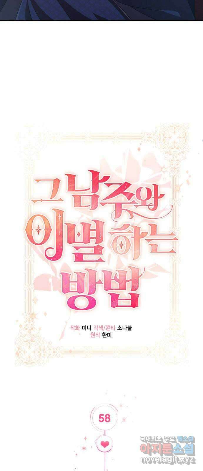 그 남주와 이별하는 방법 58화. 다시 시작하시겠습니까? (1) 11