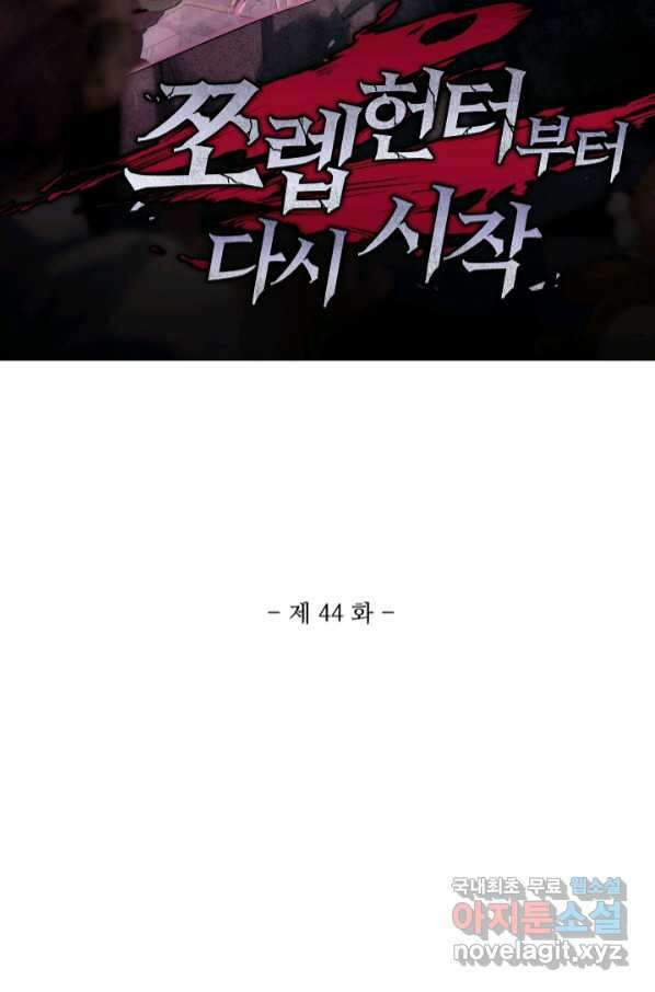 쪼렙 헌터부터 다시 시작 44화 2