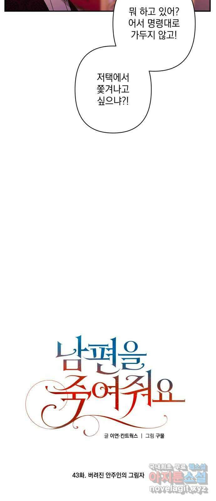 남편을 죽여줘요 43화 : 버려진 안주인의 그림자 34