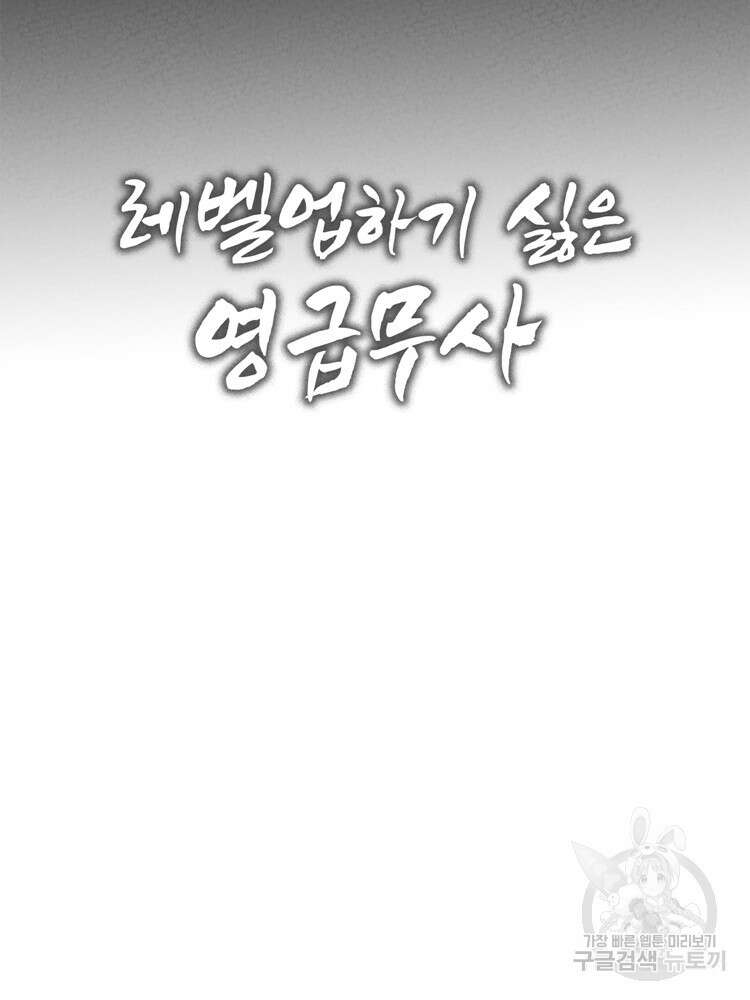 레벨업하기 싫은 영급무사 29화 2