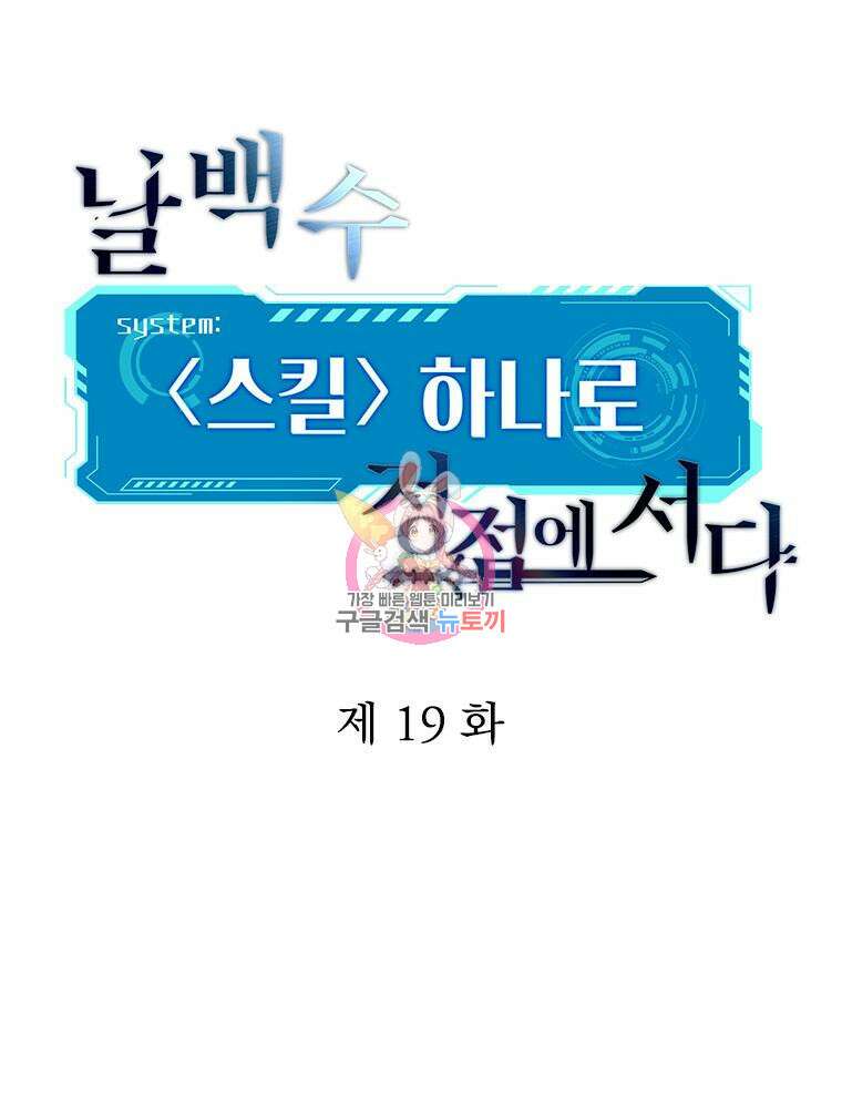 날백수, 스킬 하나로 정점에 서다 19화 1