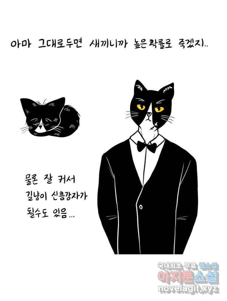 재활용 머학생 21화 냥줍하는 만화 15