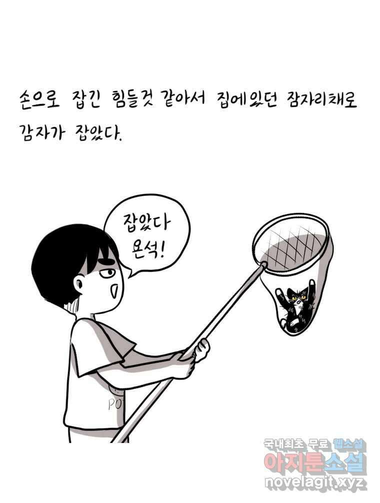 재활용 머학생 21화 냥줍하는 만화 24