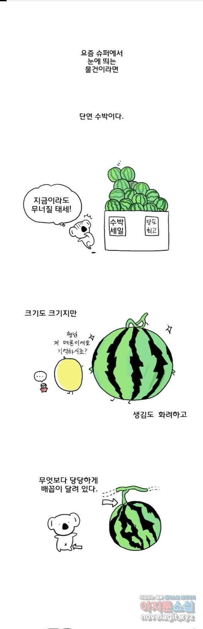 코알랄라33화 수박 1