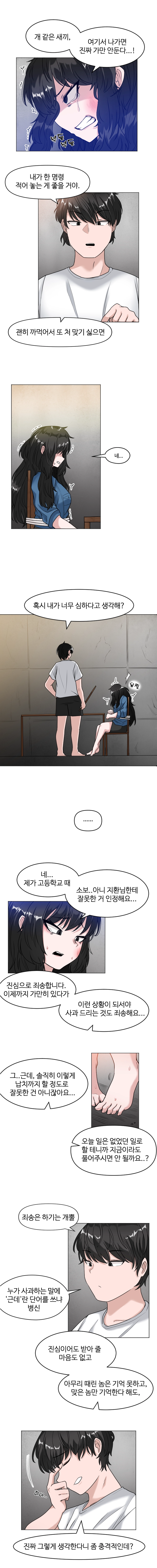 일진녀 길들이기(노벨피아) 4화 3