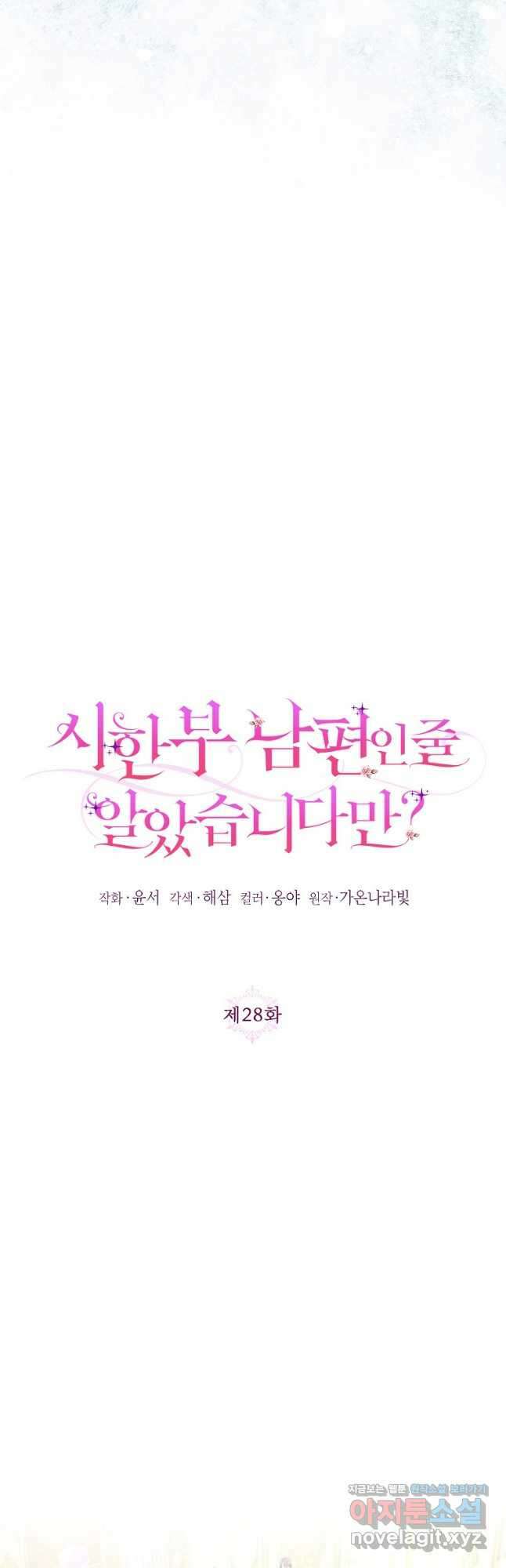시한부 남편인 줄 알았습니다만 28화 5
