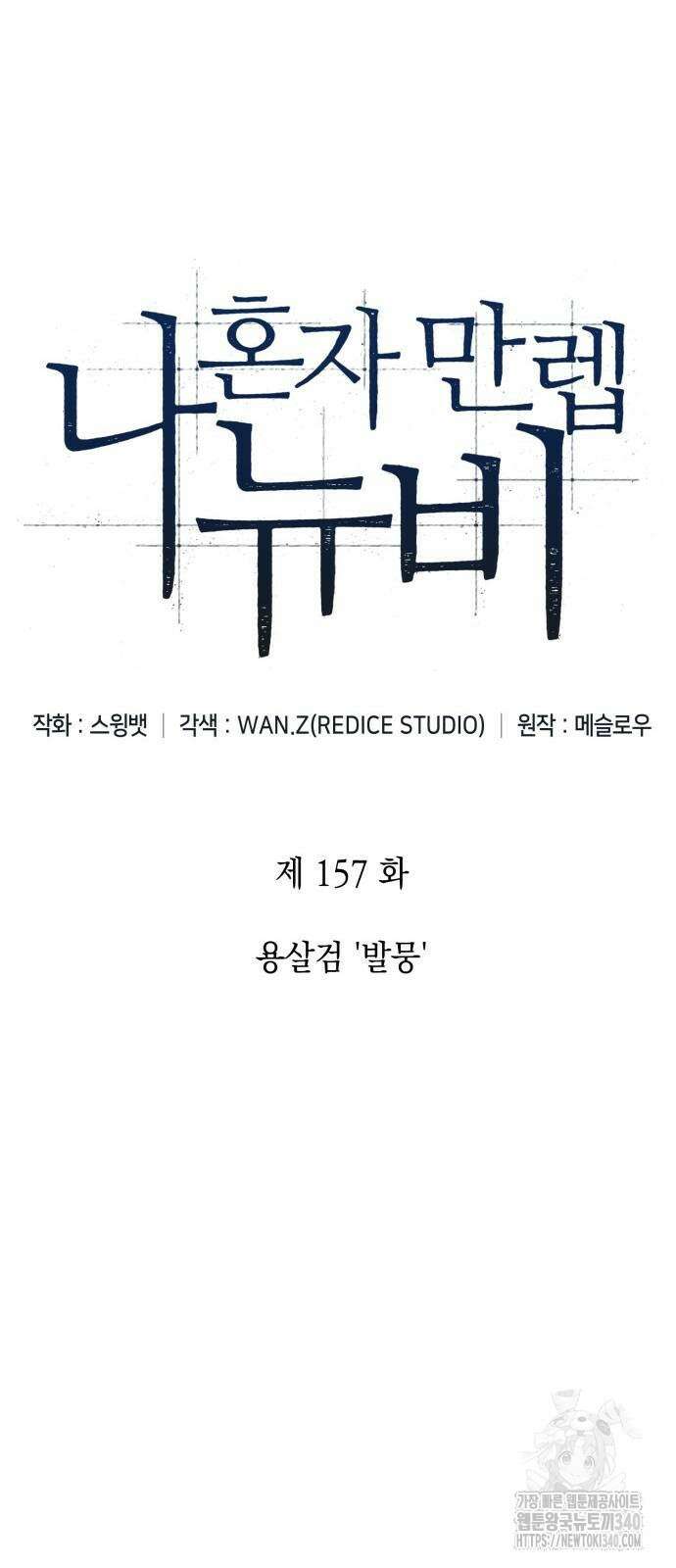 나 혼자 만렙 뉴비 157화 13