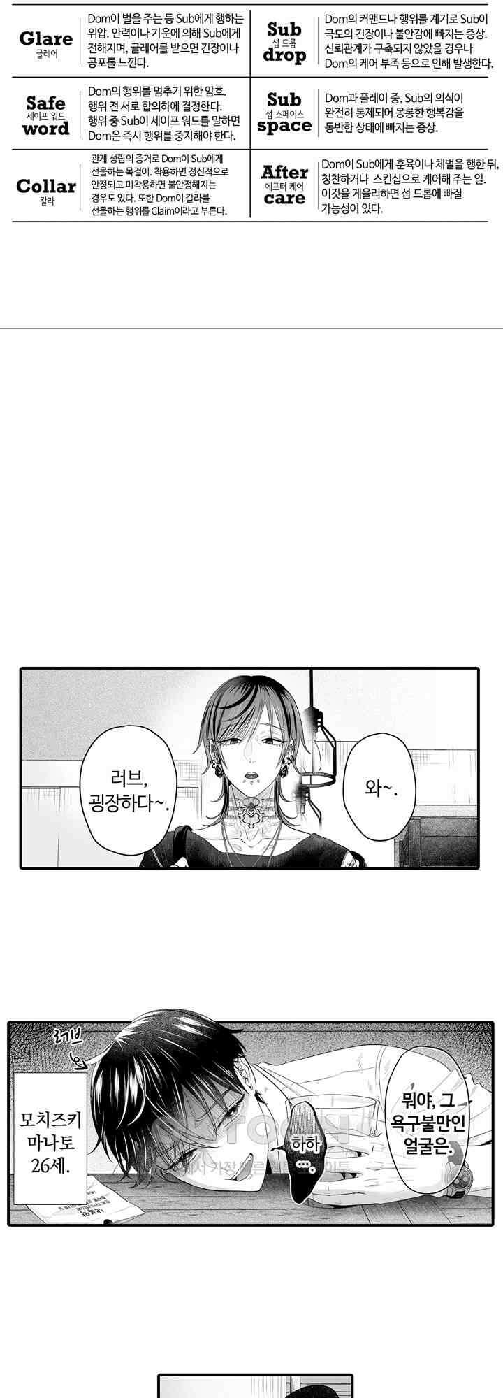 야하게 훈육하고 사랑해 줄게 -Dom／Sub 유니버스- 1화 3