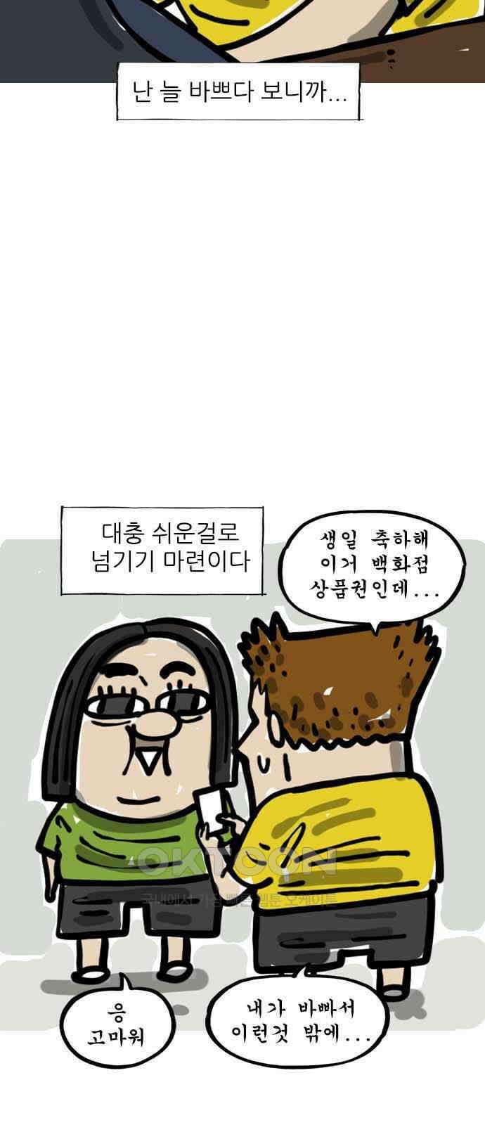 마음의소리(였던 것) 38화 생일 2