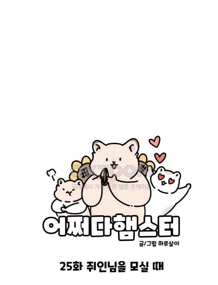 어쩌다 햄스터 25． 쥐인님을 모실 때 14