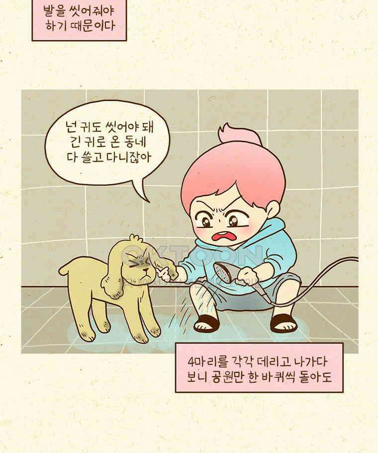 반지하셋방 405화 개들도 함께 다이어트 20