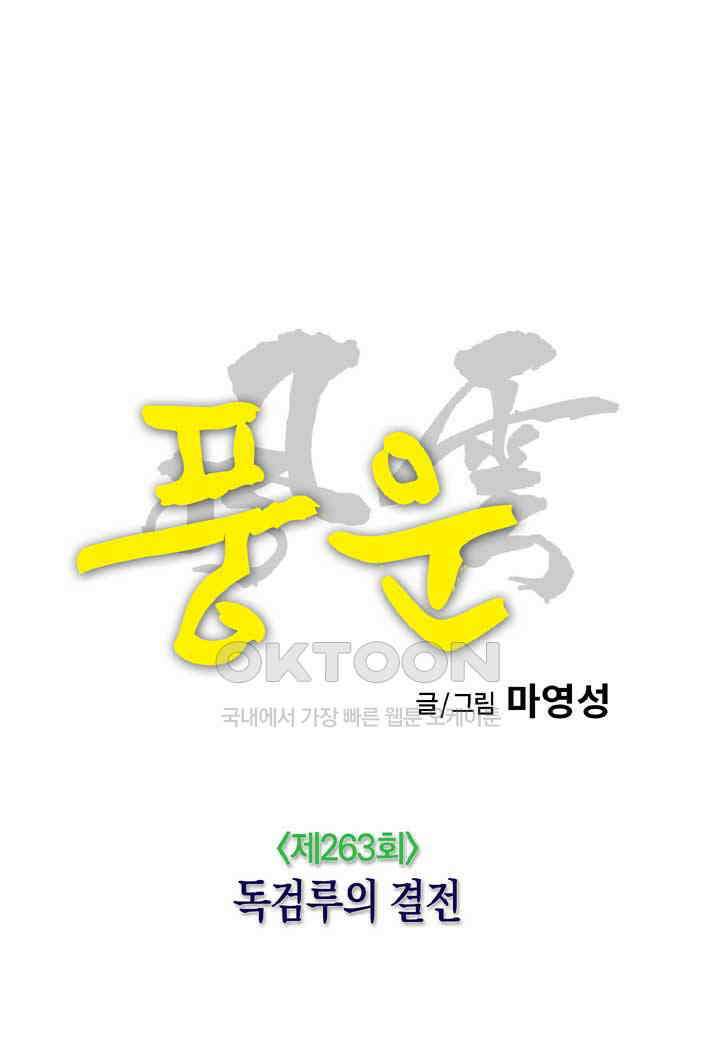 풍운 263화 독검루의 결전 15