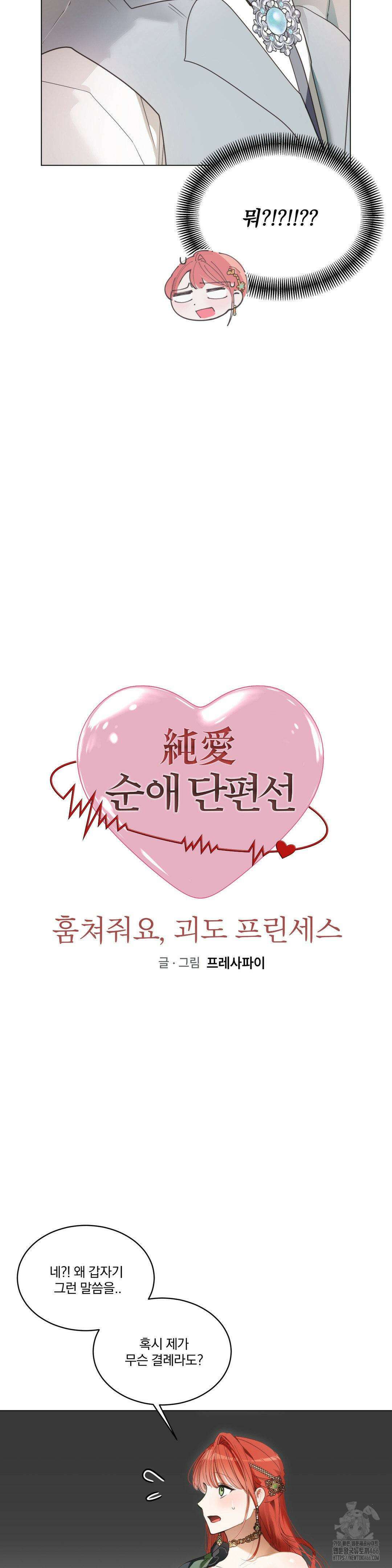 [순애물 단편선] 훔쳐줘요, 괴도 프린세스 5화 2