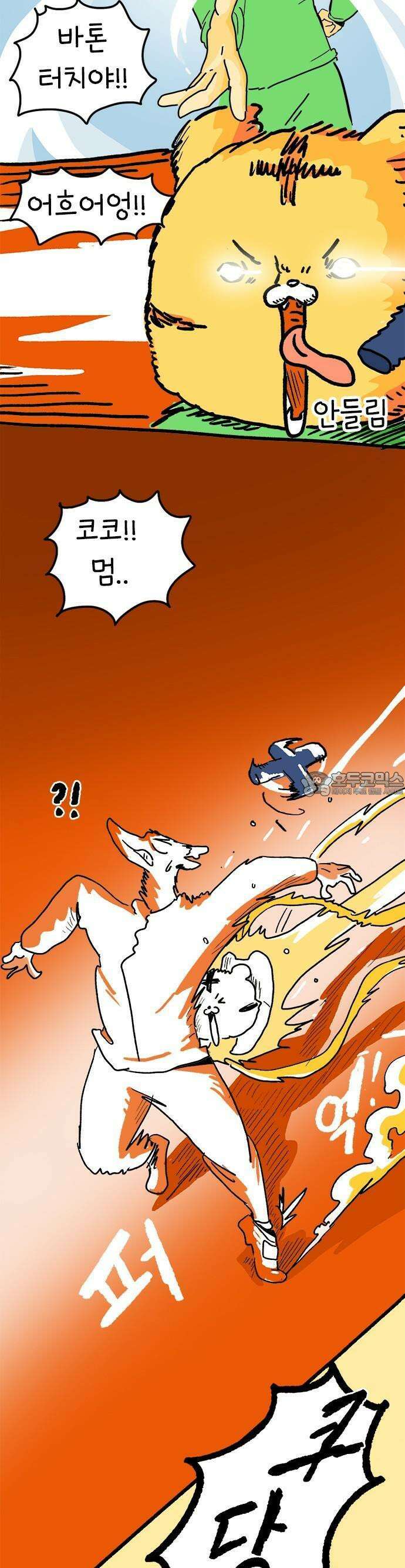 소심한 호랭이 코코 29화 달리기 좋아한다 말해! (4) 완 22