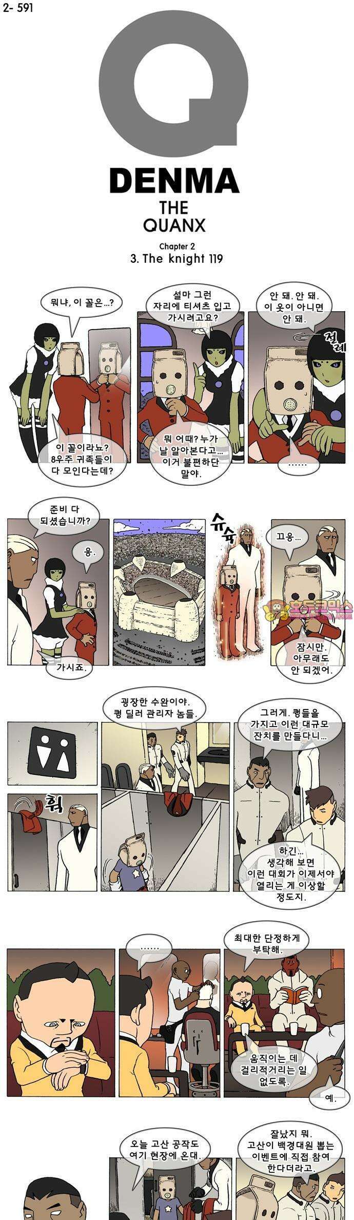 덴마 2-591화 3．The knight(119) 1
