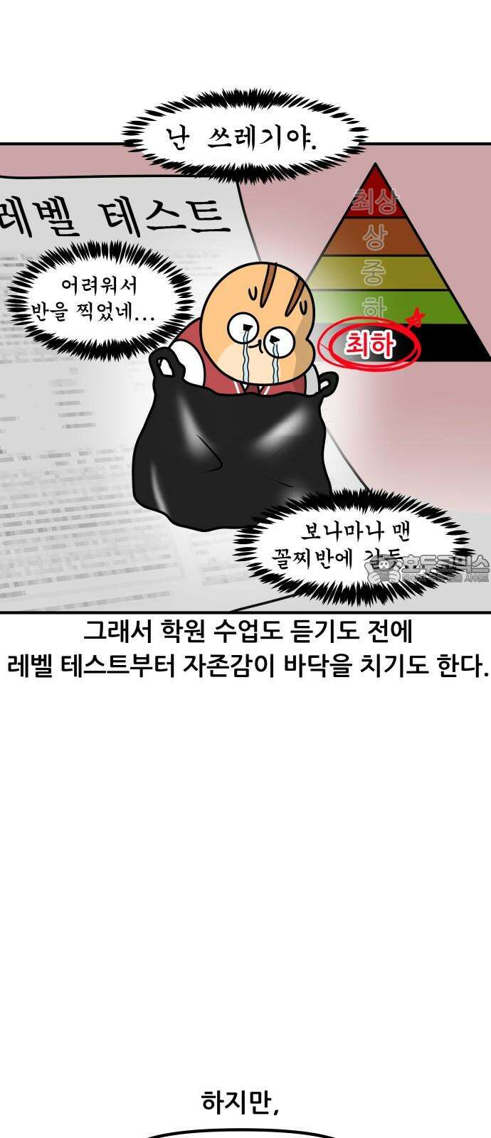 K학원 생존기 81화 - 레벨테스트 9