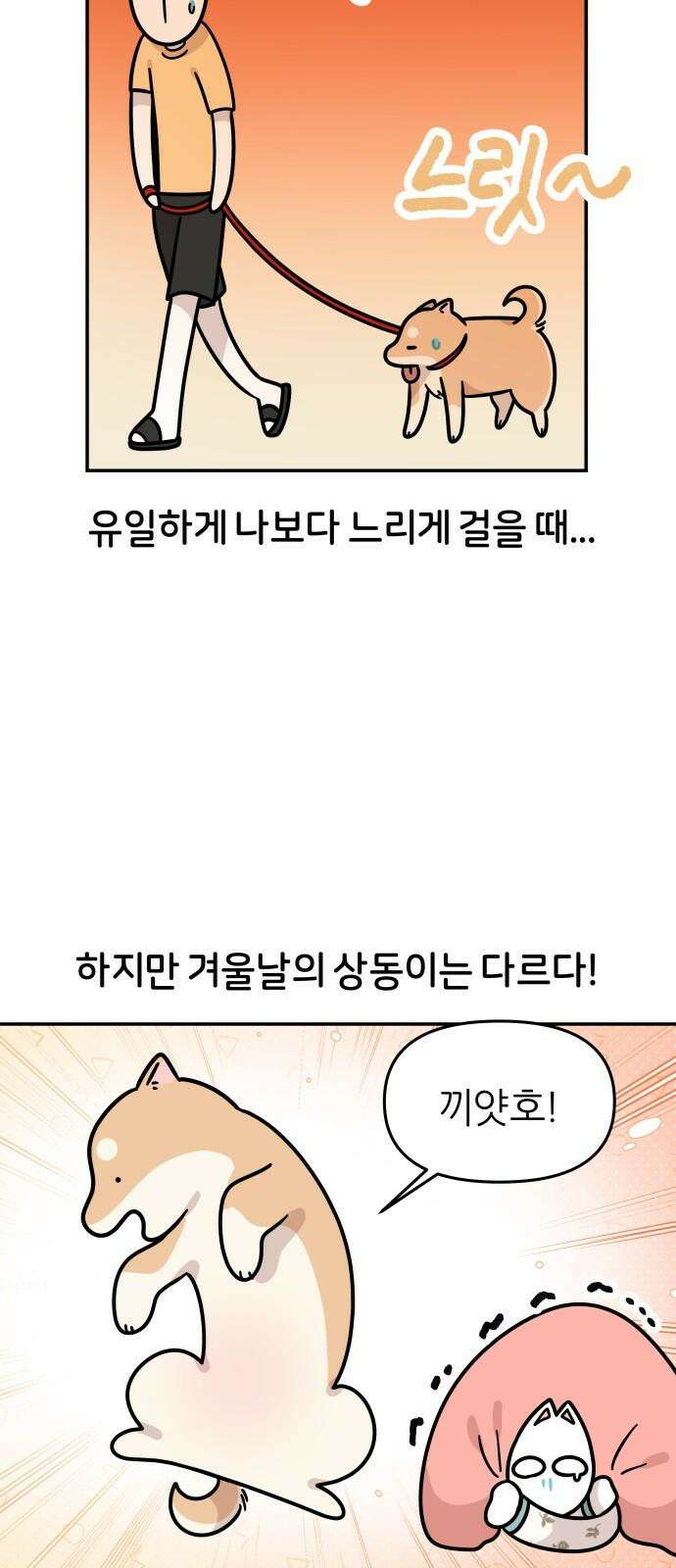 시바, 만만치 않다 28화 겨울의 일상 7
