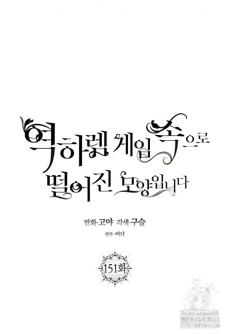 역하렘 게임 속으로 떨어진 모양입니다 151화 22