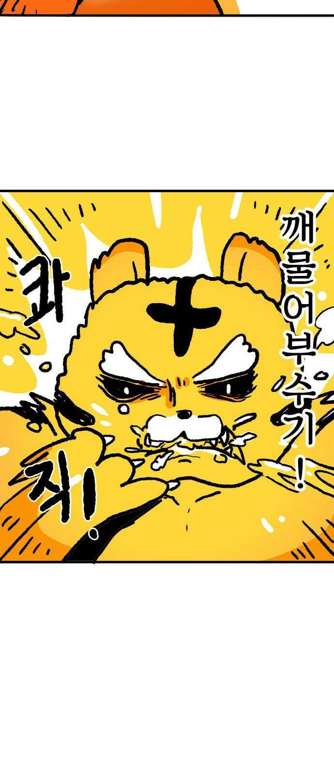 소심한 호랭이 코코 37화 귤껍질 아트 14