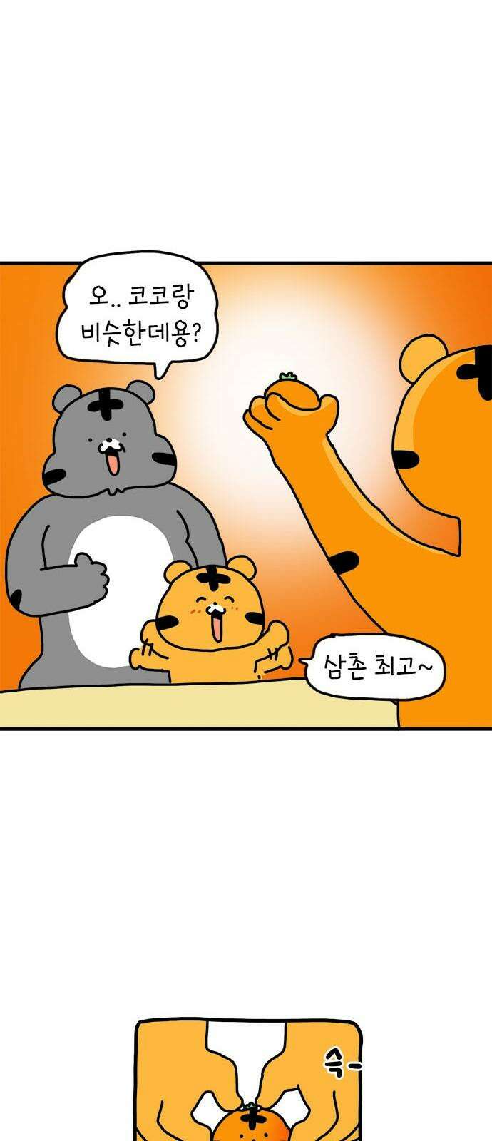 소심한 호랭이 코코 37화 귤껍질 아트 25