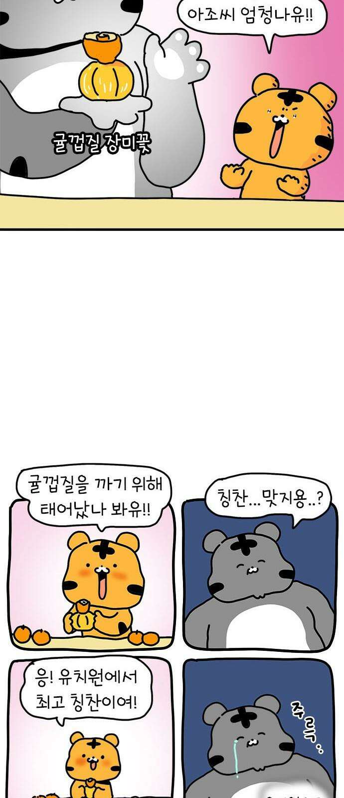 소심한 호랭이 코코 37화 귤껍질 아트 29